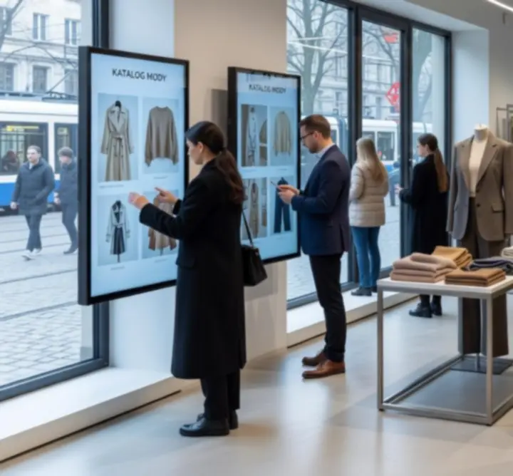 Intuicyjne przeglądanie katalogu modowego w sklepie FashionShopp