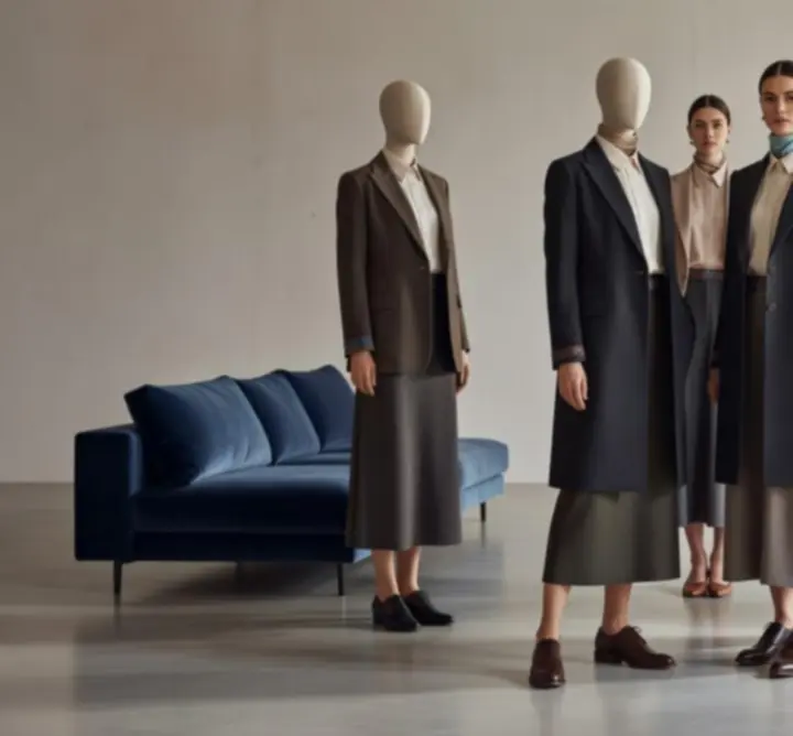 Sezonowa kolekcja FashionShopp zaprezentowana w stylu edytorskim.