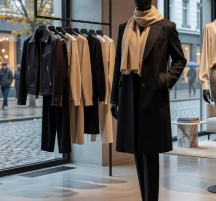 Editorialowa scena modowa prezentująca sezonową kolekcję FashionShopp.