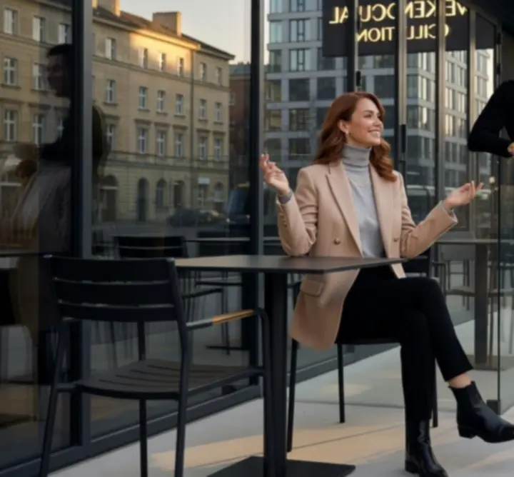 Lifestyle'owa scena prezentująca tematyczne kolekcje FashionShopp.